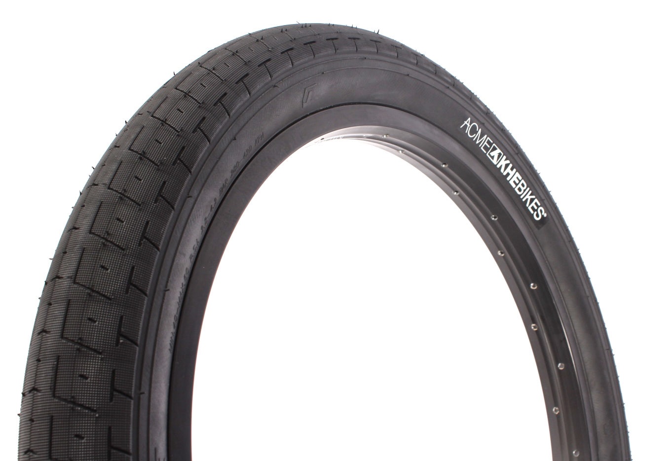 Opona BMX KHE ACME 20 × 2,40″, czarna