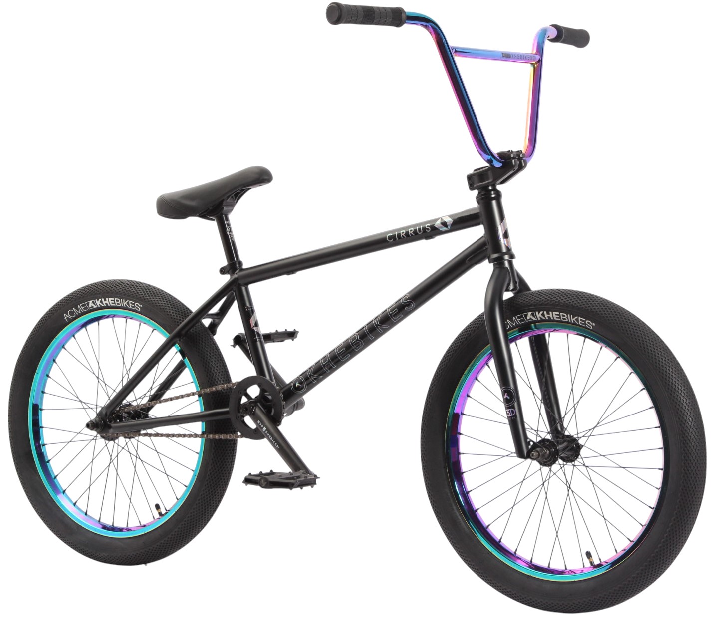 Outlet N2: BMX Bike KHE CIRRUS PRO FC 20 Inch Black 10,2kg