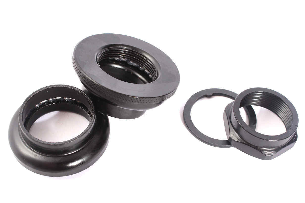 Gwintowane stery BMX KHE 1″, czarne