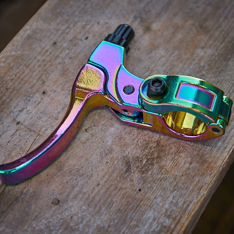 Komplet klamek BMX KHE RADIUS Oil Slick