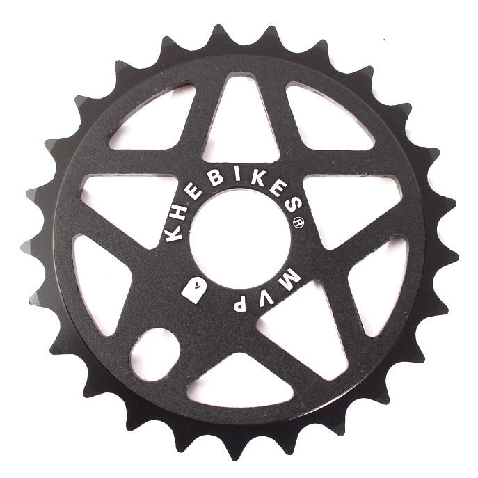 Zębatka BMX KHE MVP Alu 25T, matowa czerń