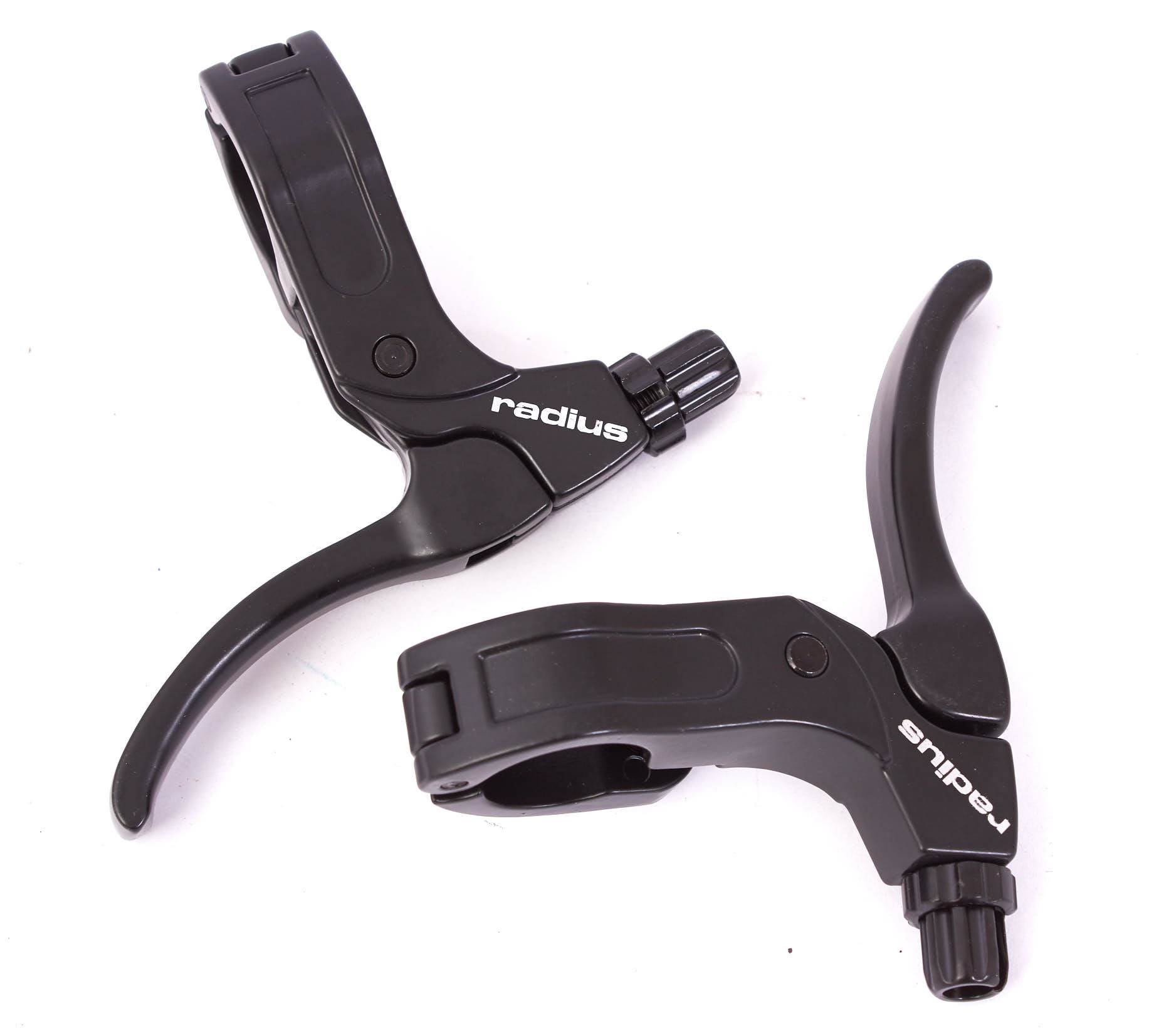 Komplet klamek BMX KHE RADIUS, czarny