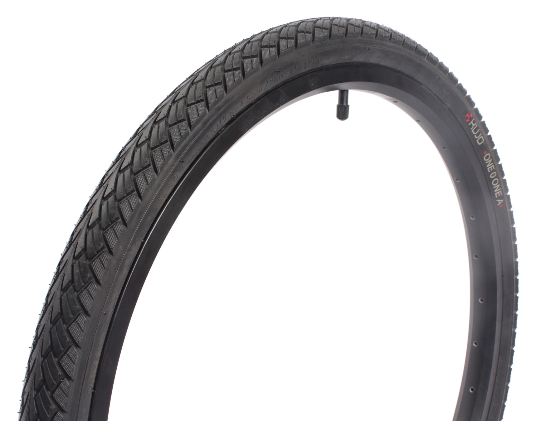 Bicycle tire set KUJO ONE 0 ONE A 24 inch x 1.75" + AV inner tube