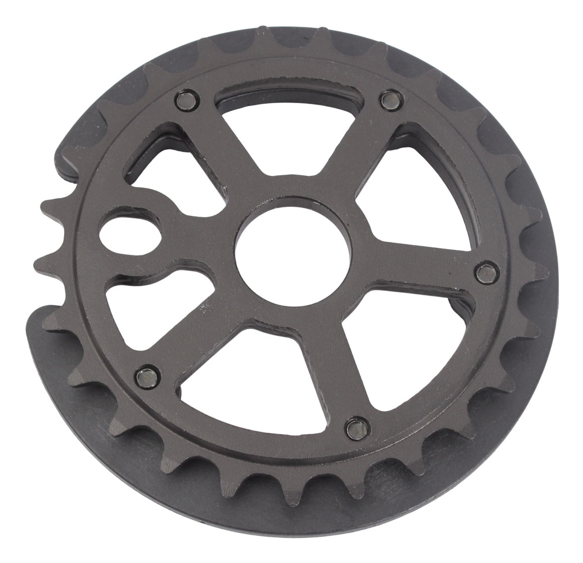 BMX sprocket with grind guard KHE MVP aluminum 25T