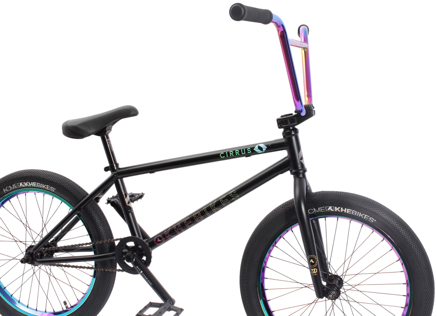 Outlet N2: BMX Bike KHE CIRRUS PRO FC 20 Inch Black 10,2kg