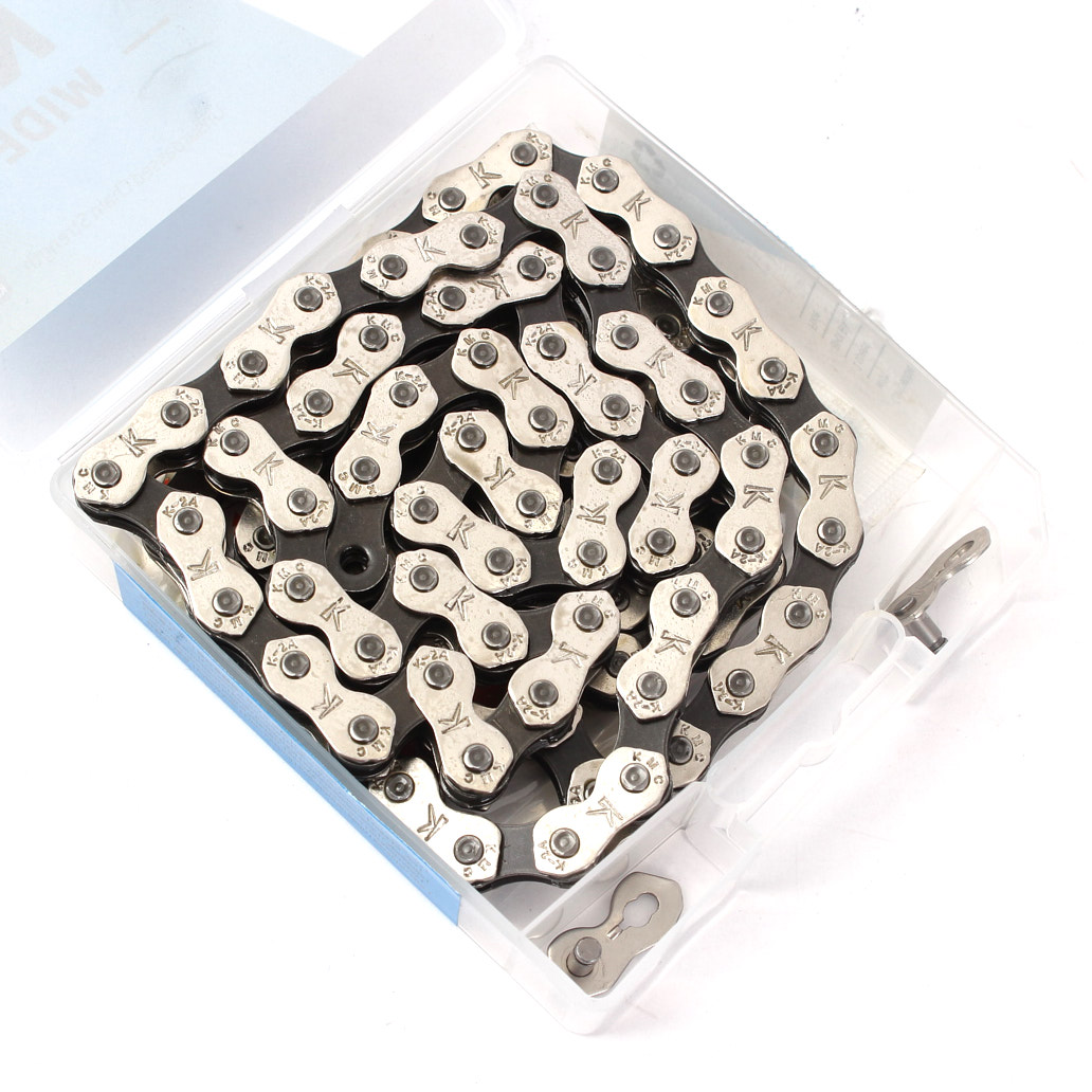 Łańcuch BMX KHE KMC K1 WIDE 1/2 × 1/8″