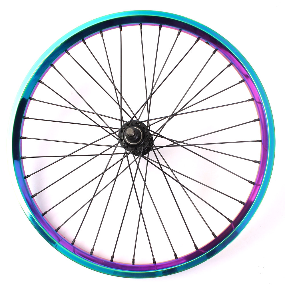 Przednie koło BMX KHE MVP 20″ Oil Slick 10 mm