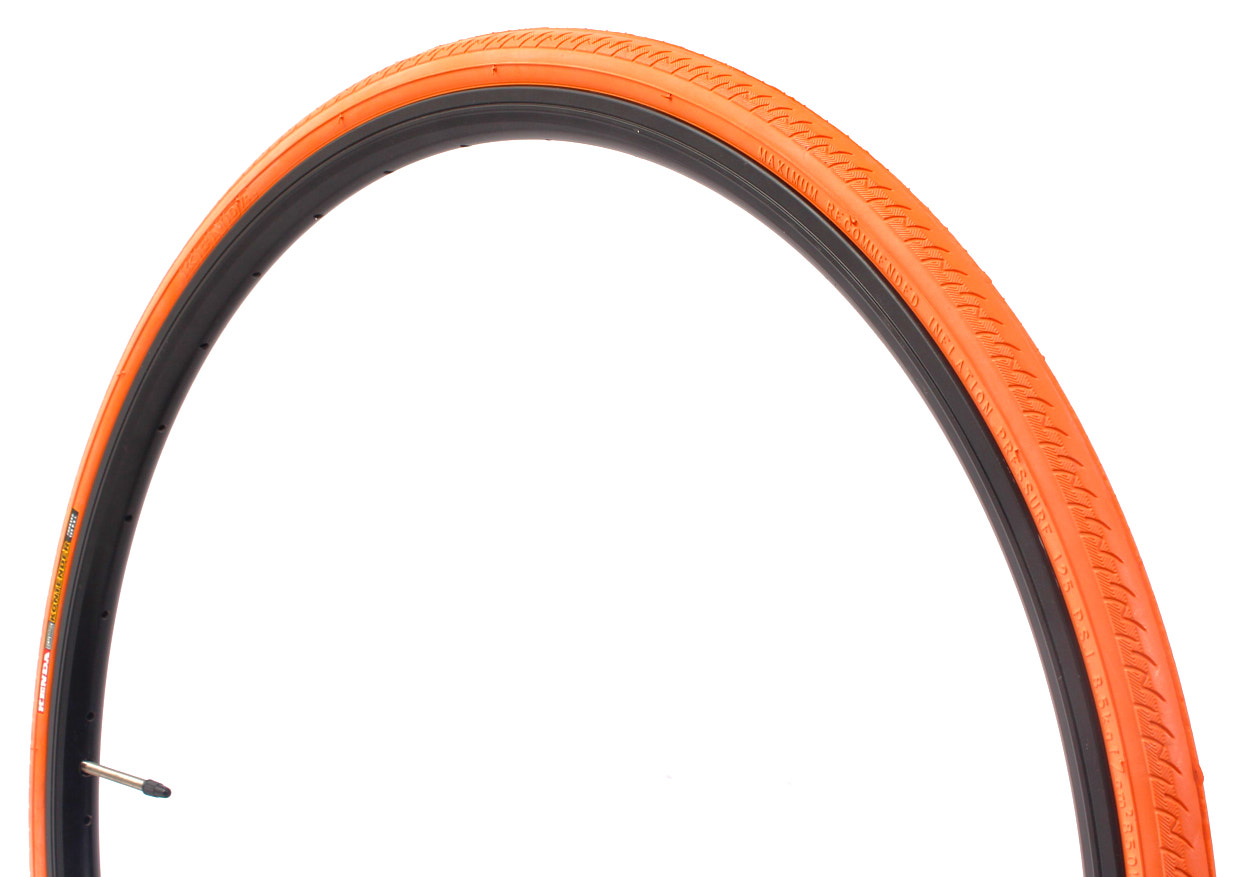 Opona szosowa KENDA Kontender 700 × 26C, pomarańczowa