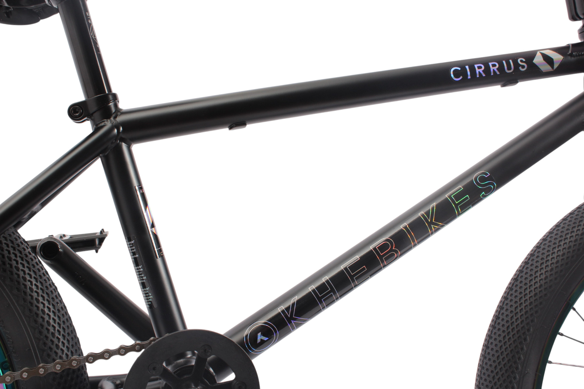 Outlet N2: BMX Bike KHE CIRRUS PRO FC 20 Inch Black 10,2kg
