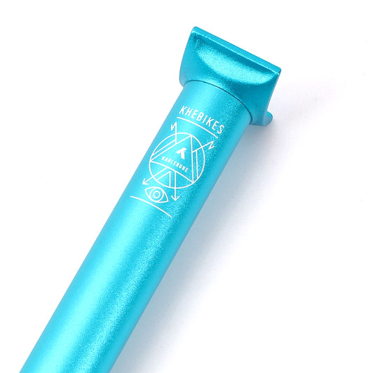 Sztyca BMX KHE Pivotal 25,4 × 200 mm, niebieska