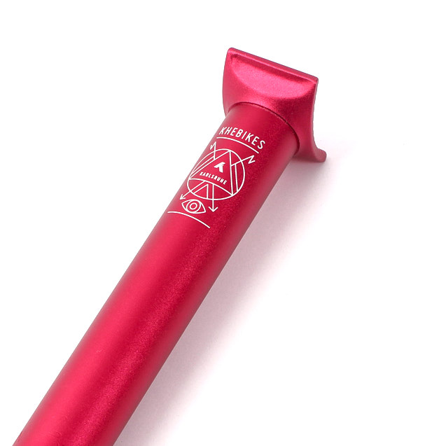 Sztyca BMX KHE Pivotal 25,4 × 200 mm, czerwona