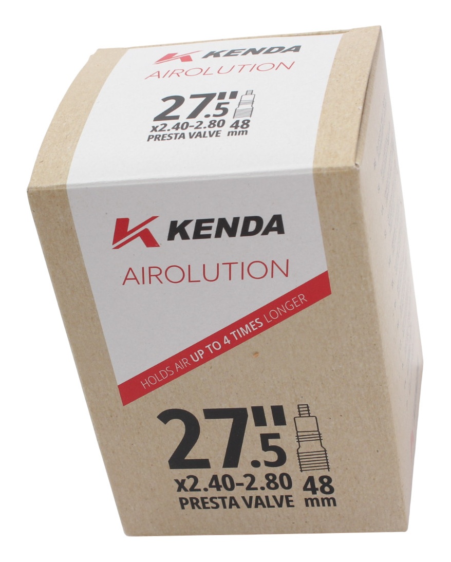 KENDA Airolution Bicycle Tube 27.5 inch x 2.40 - 2.80 inch FV