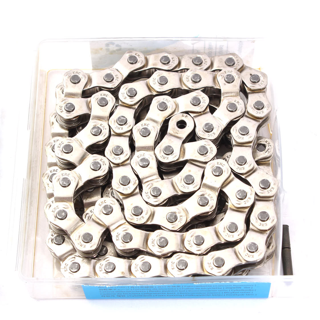 Łańcuch półogniwowy BMX KHE KMC 1/2 × 1/8″