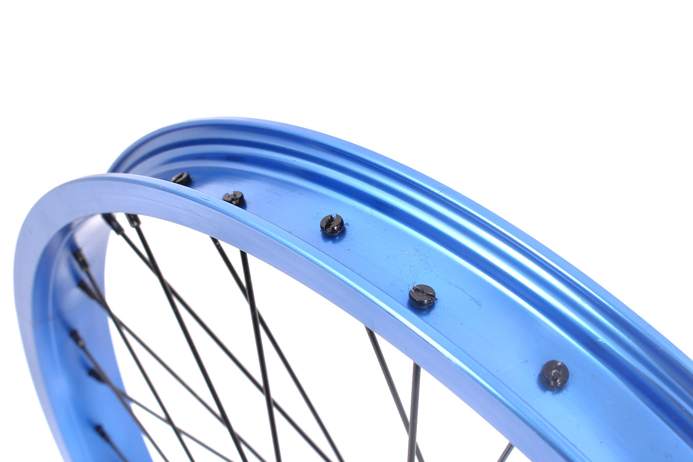 Tylne koło BMX KHE PRISM 20″, niebieskie