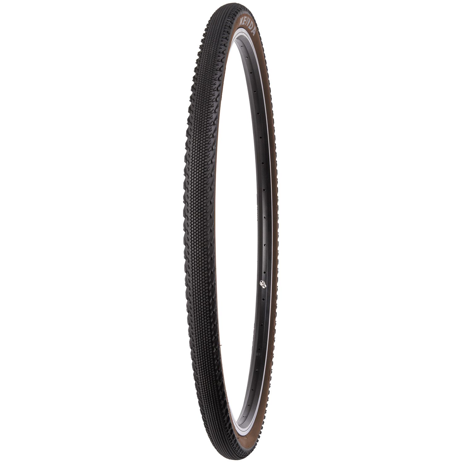 Opona gravel KENDA Alluvium Pro GCT 700 × 40C, czarno-brązowa
