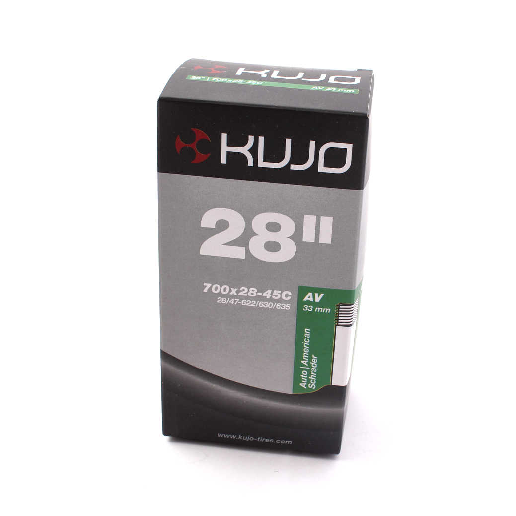 Dętka KUJO 700 × 28–45C, wentyl AV