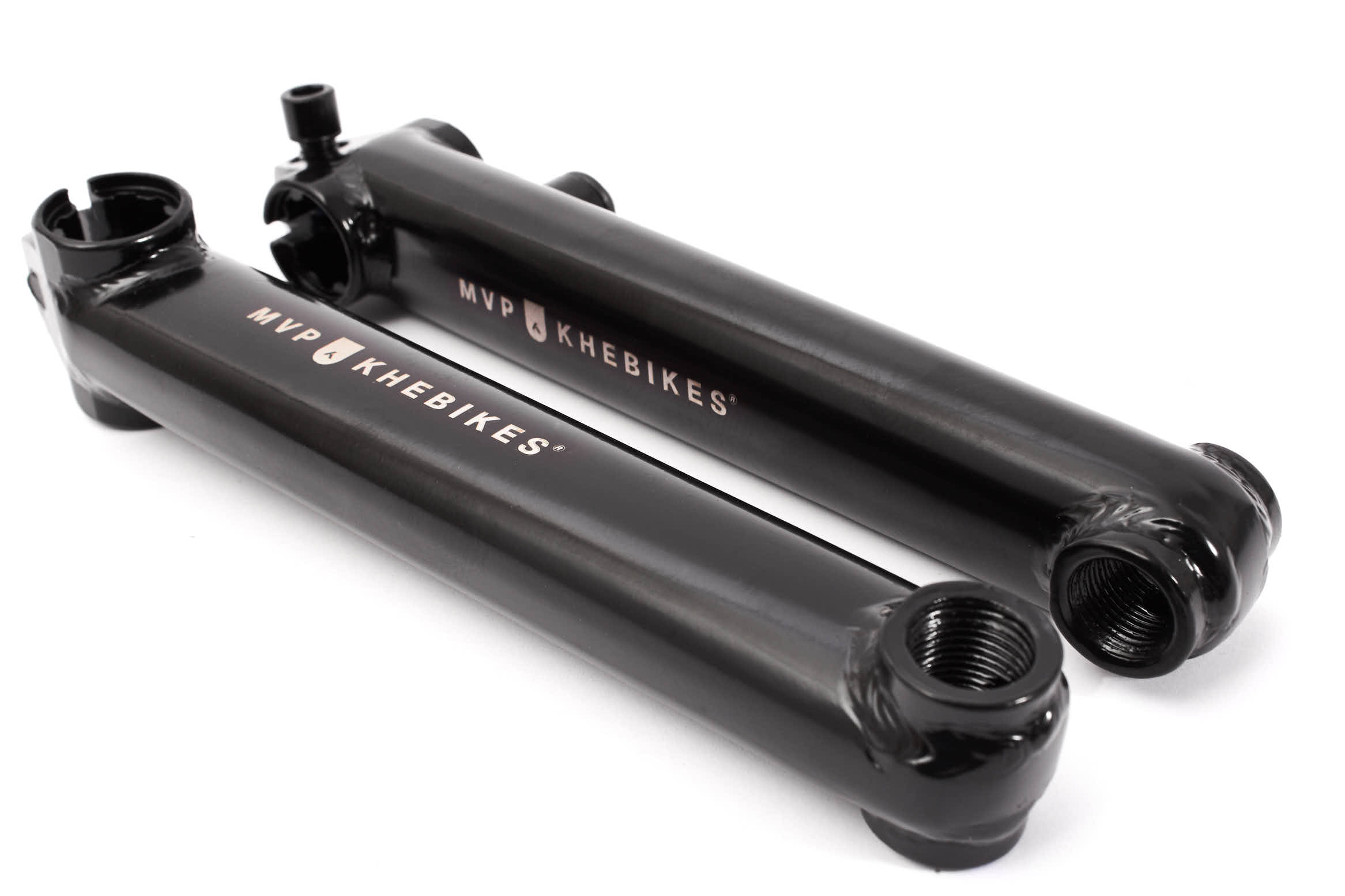 Korba BMX KHE MVP 8T US BB 170 mm, czarny
