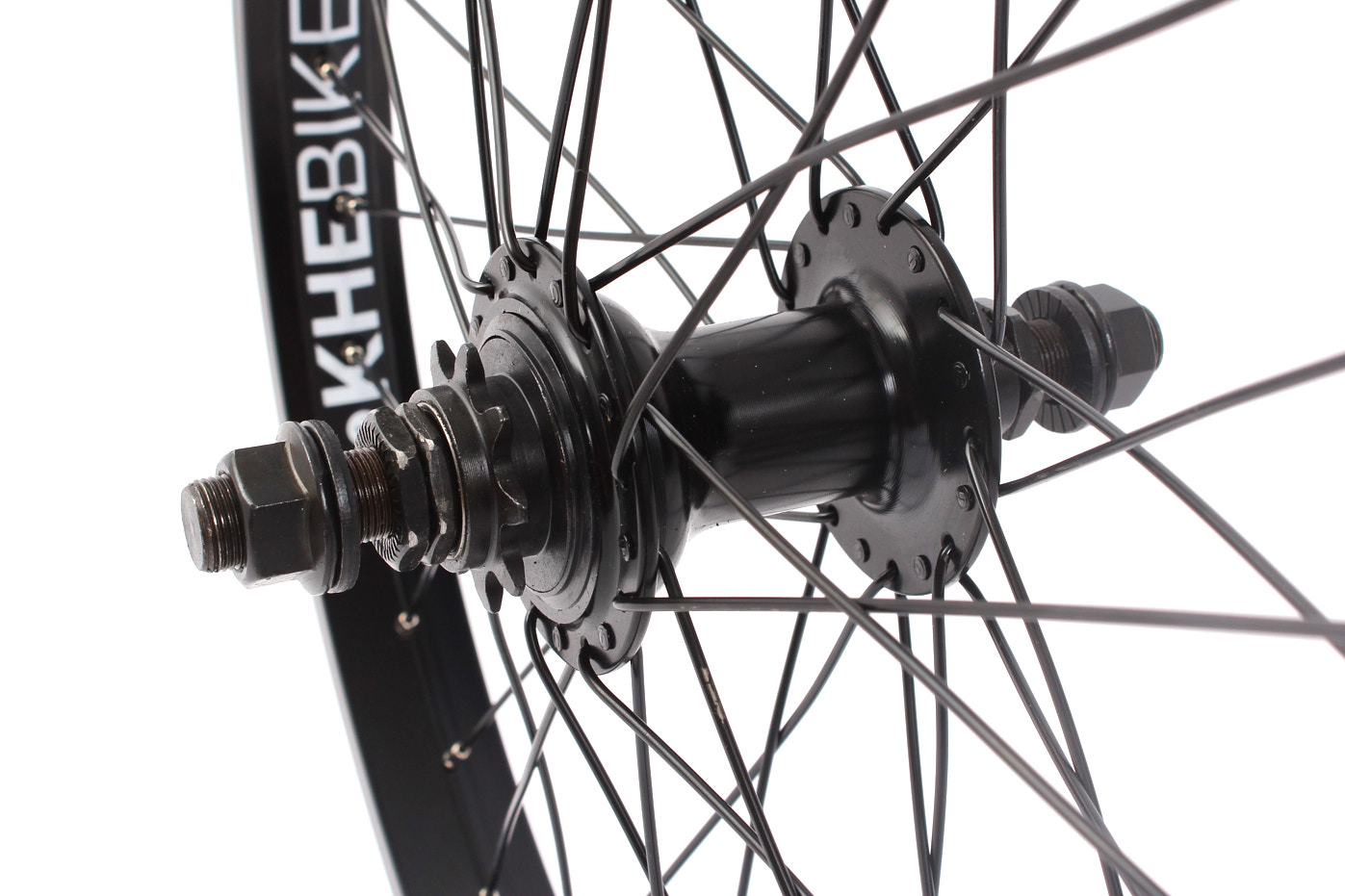 Zestaw kół BMX KHE MVP BIG400 20 cali 10 mm / 14 mm S/B