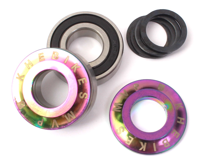Suport BMX KHE MID BB 19 mm, Oil Slick