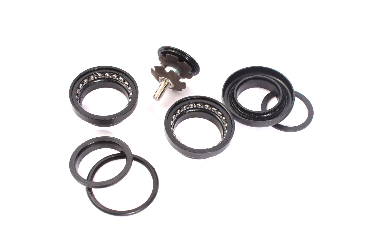 Stery BMX KHE M-WAVE 1 1/8″, czarne