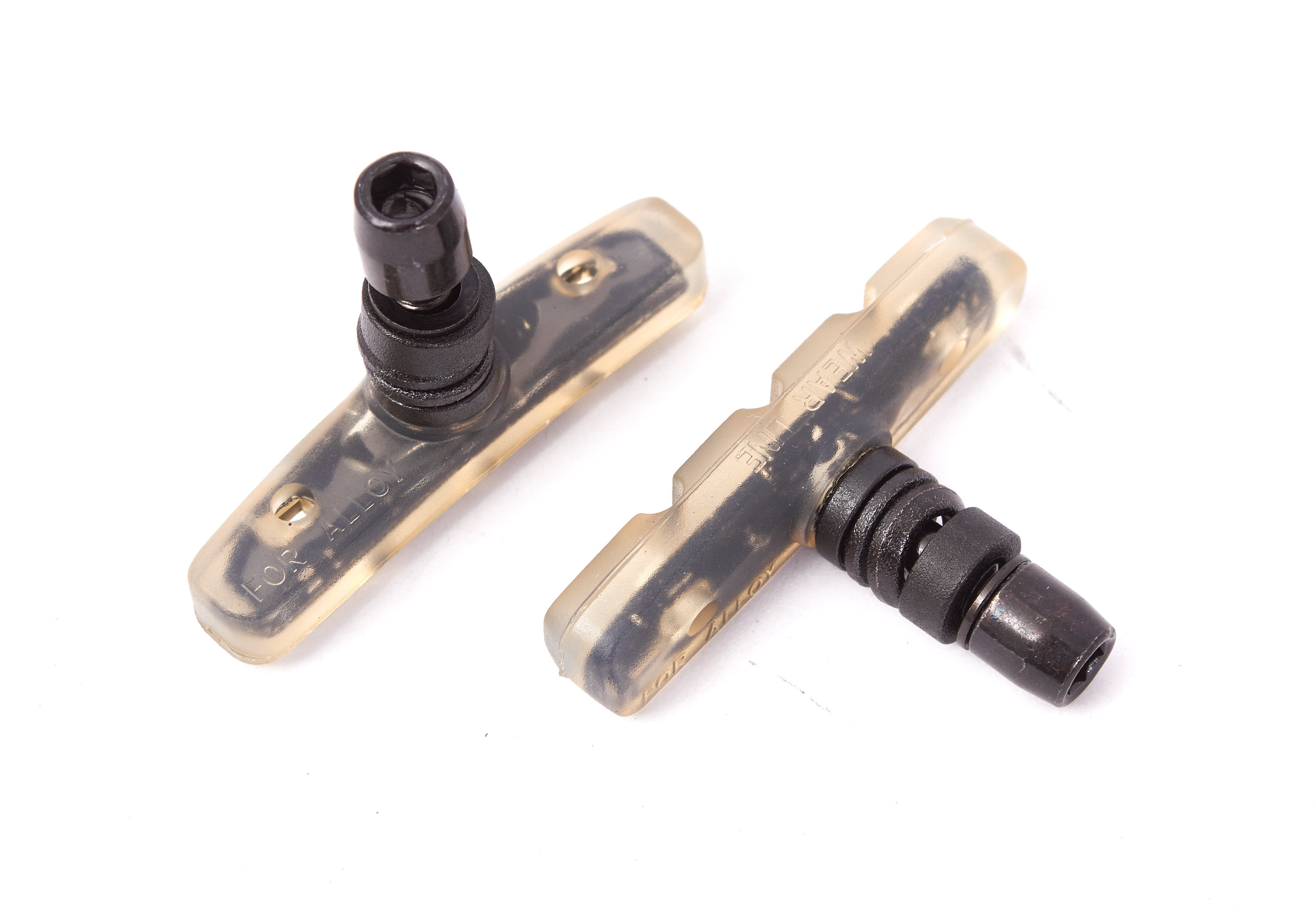 Klocki hamulcowe KHE ACME 60 mm, przezroczyste