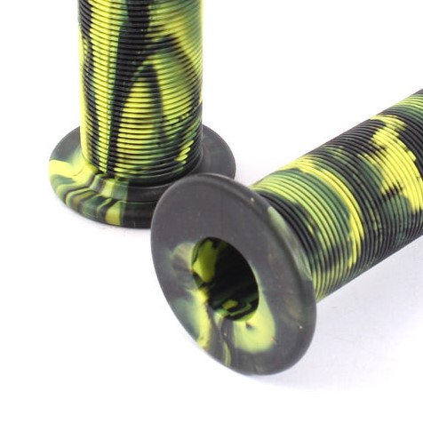 Chwyty BMX KHE ACME 2TONE 130 mm, czarno-żółte