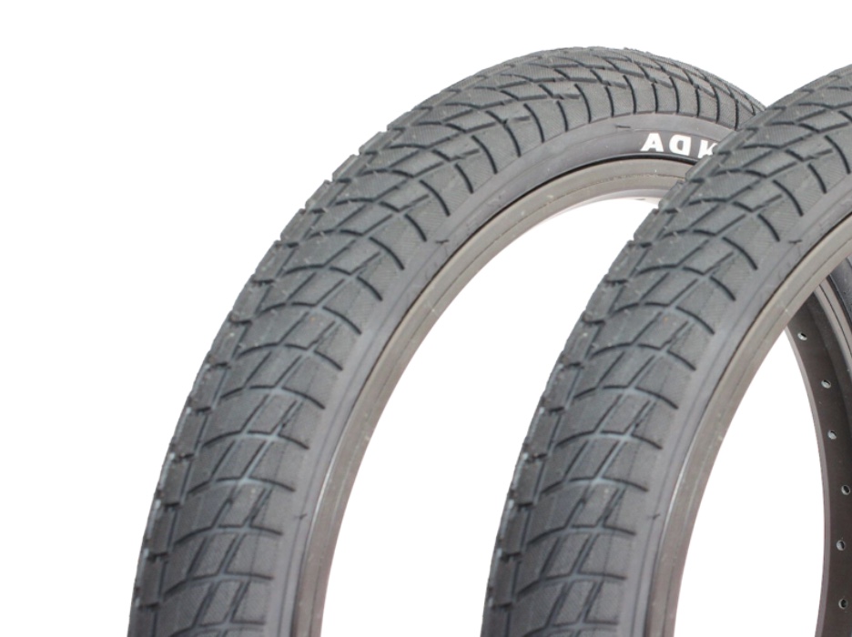 BMX tire set KENDA 18 inch x 2.25 inch black