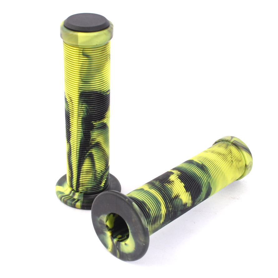 Chwyty BMX KHE ACME 2TONE 130 mm, czarno-żółte
