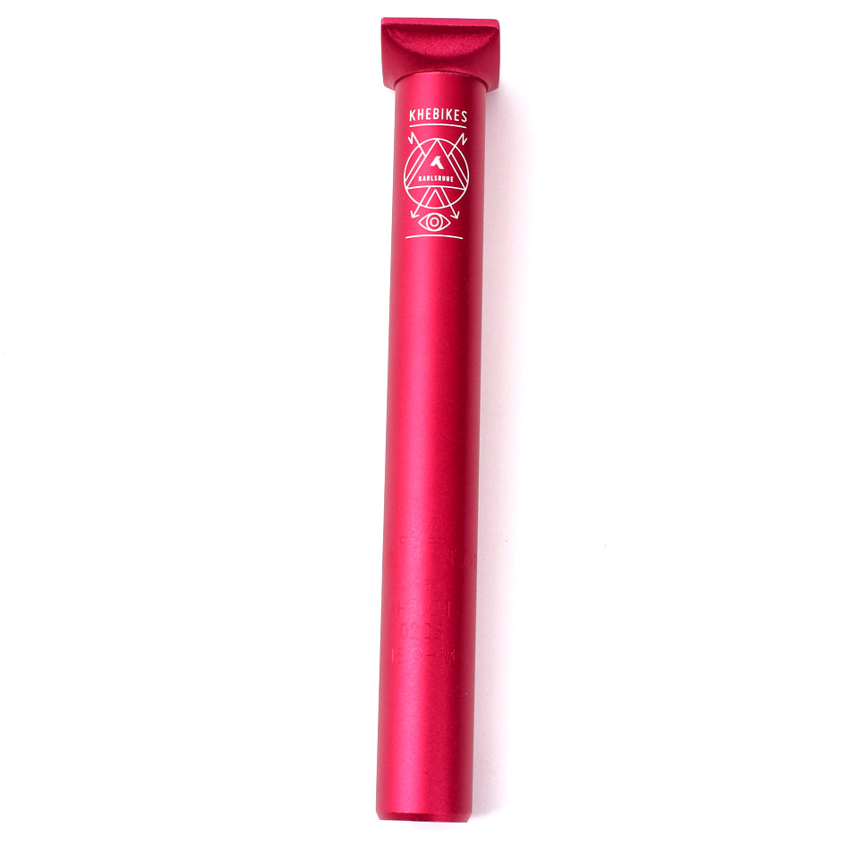 Sztyca BMX KHE Pivotal 25,4 × 200 mm, czerwona