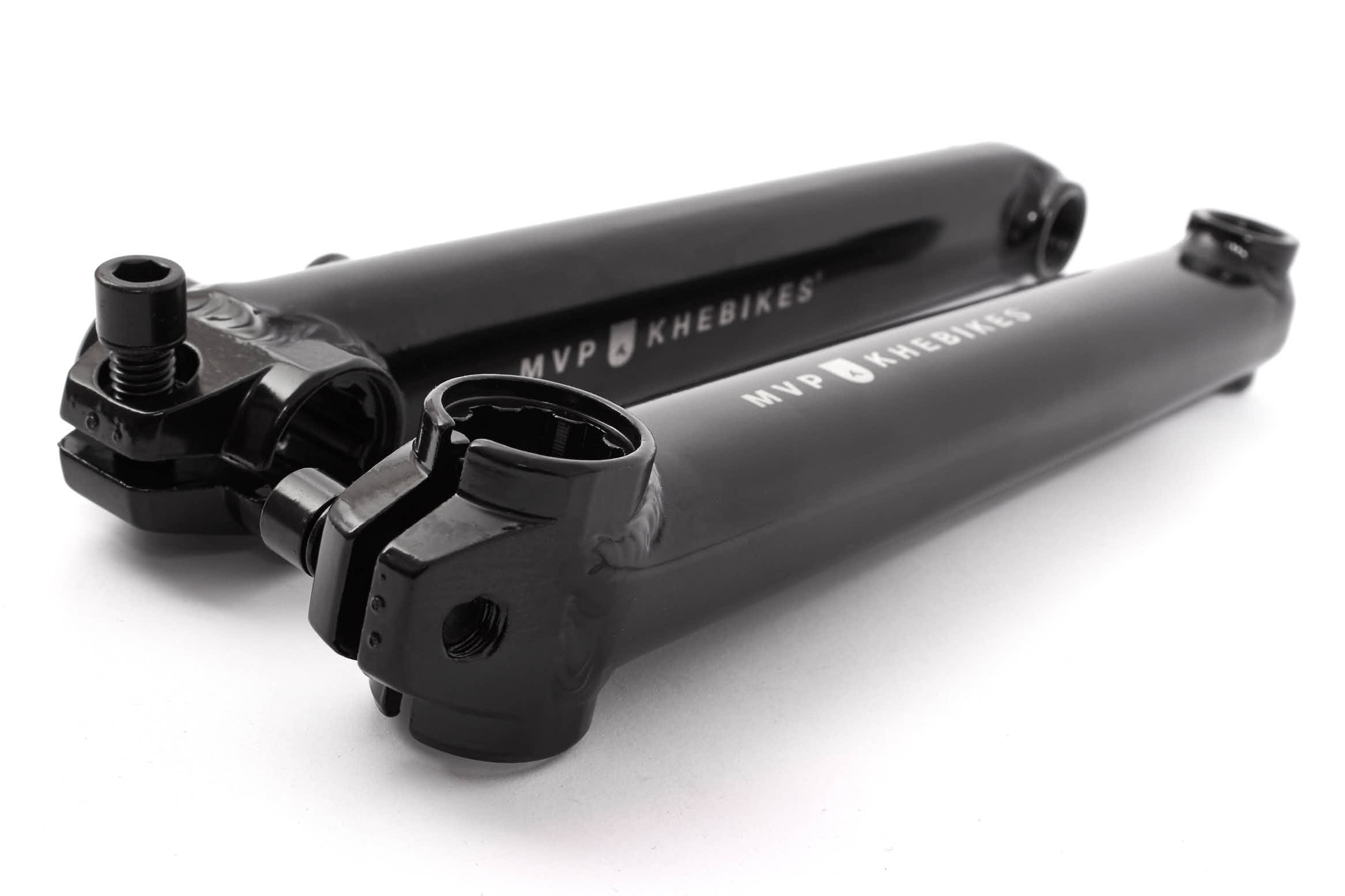 Korba BMX KHE MVP 8T MID BB 170 mm, czarny
