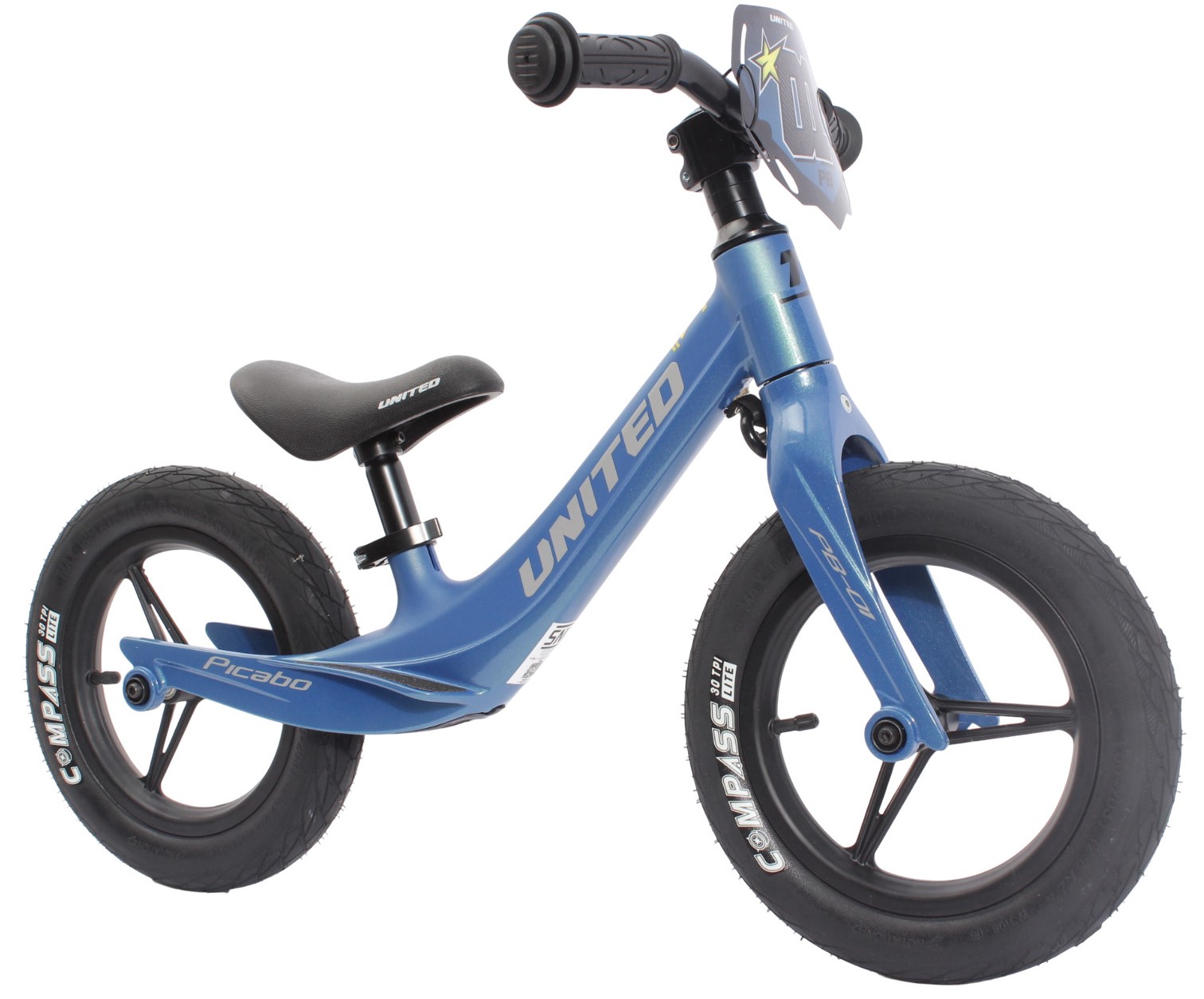 UNITED Pushbike Picabo balance bike 6.4 lbs ultra-light magnesium