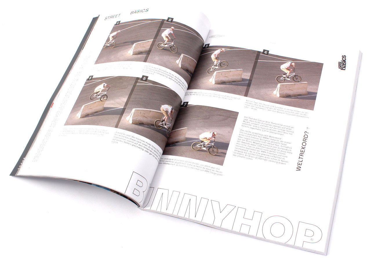 Magazyn Freedom BMX „BMX Basics 2021”, po niemiecku