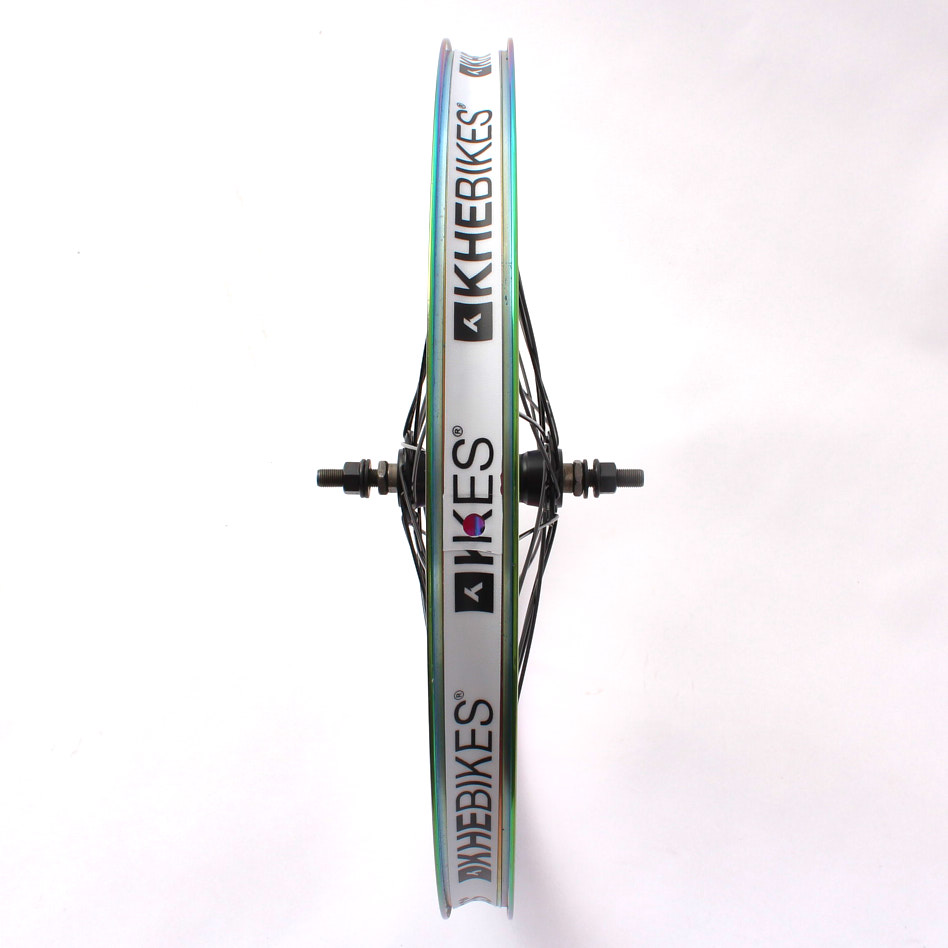 Przednie koło BMX KHE MVP 20″ Oil Slick 10 mm