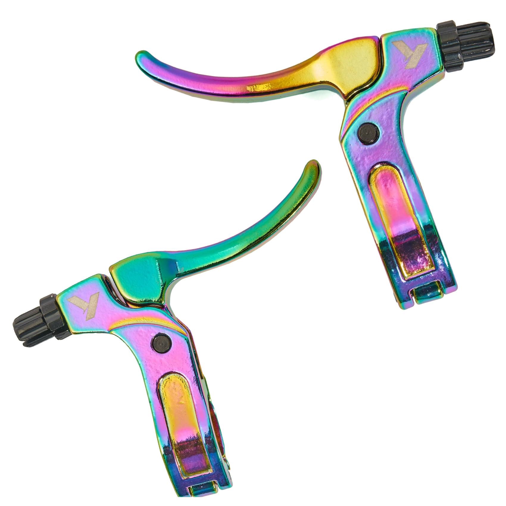 Komplet klamek BMX KHE RADIUS Oil Slick