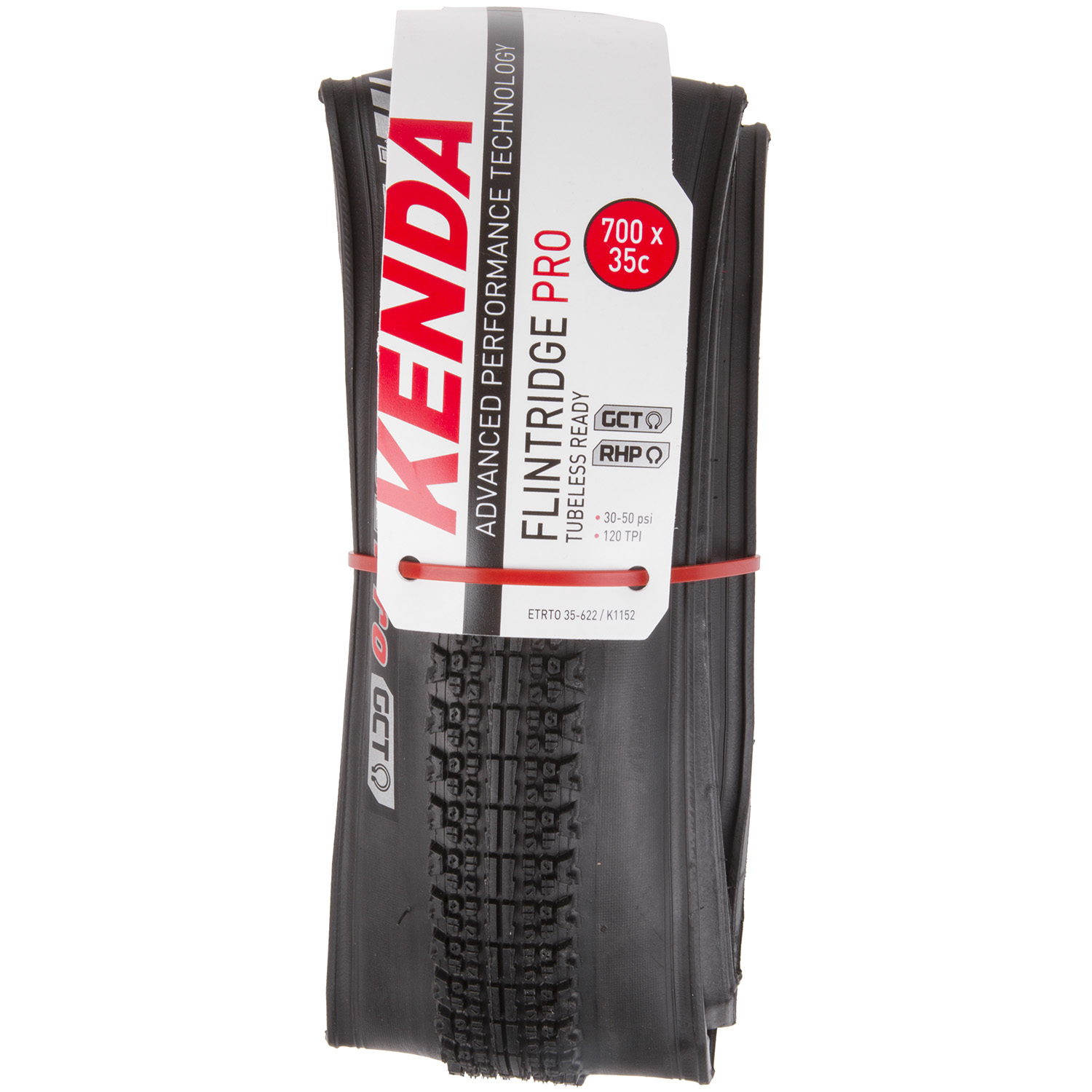 Opona gravel KENDA Flintridge Pro 700 × 35C, czarna