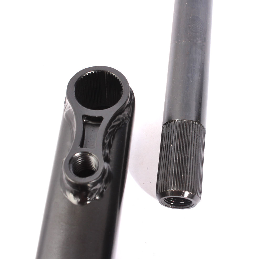 Korba BMX KHE MVP V2 48T 175 mm, czarna