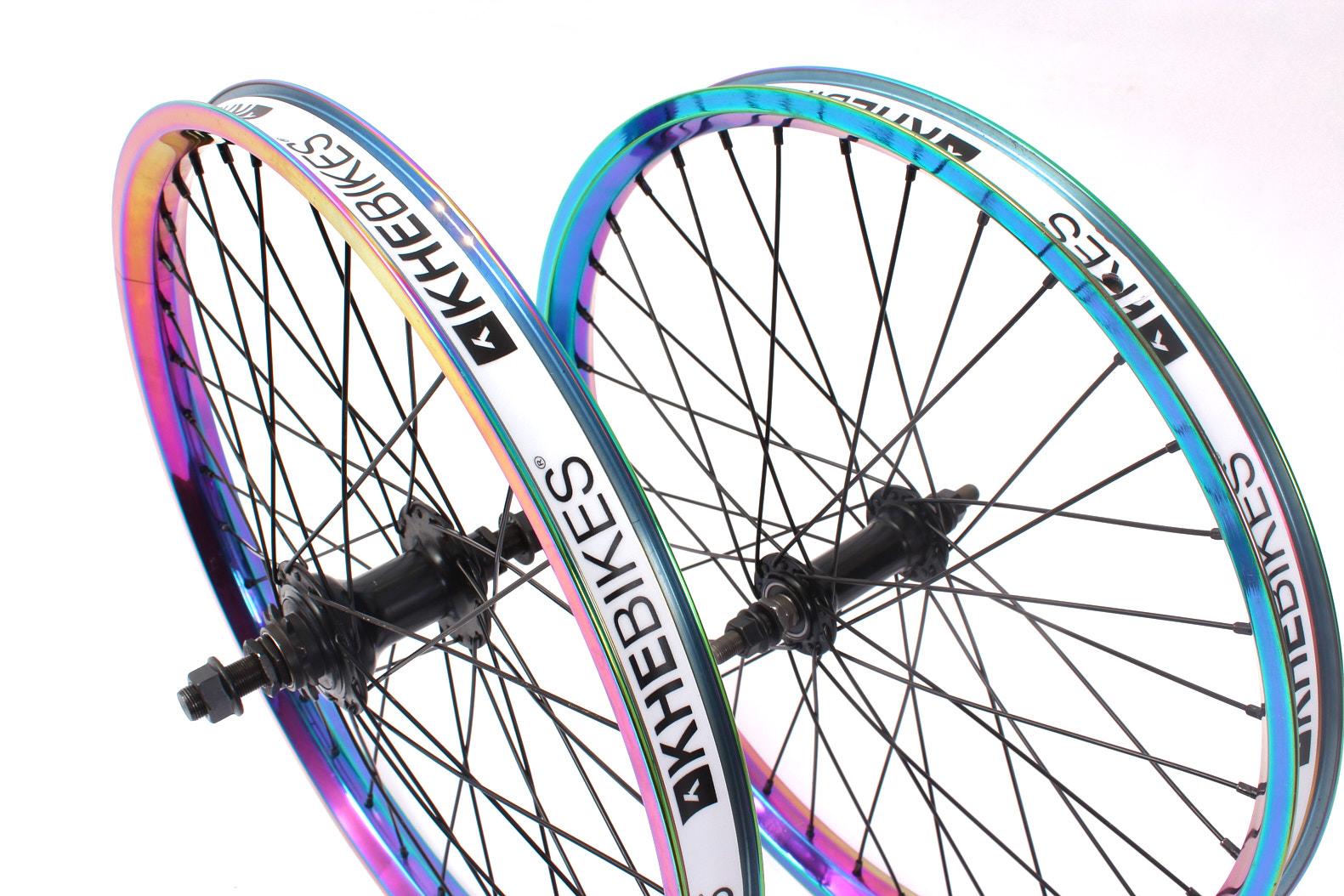 Zestaw kół BMX KHE MVP 20 cali 10 mm / 14 mm S/B