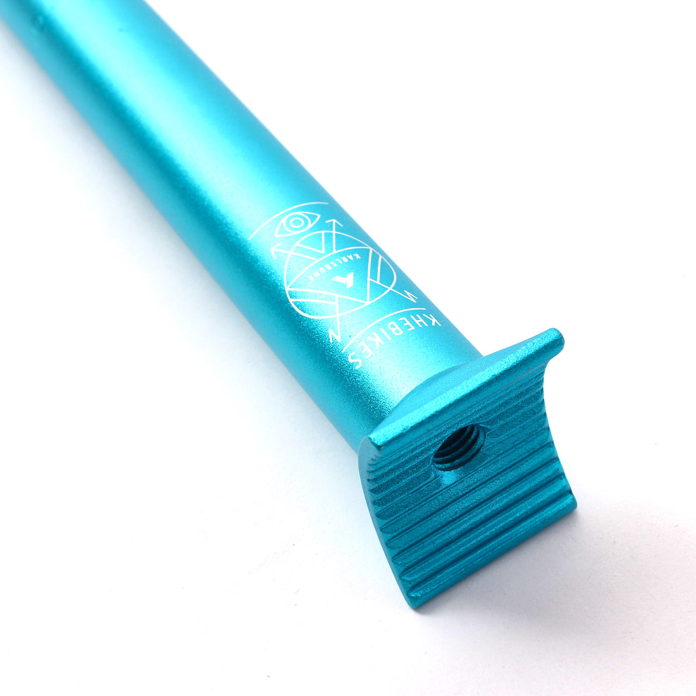 Sztyca BMX KHE Pivotal 25,4 × 200 mm, niebieska