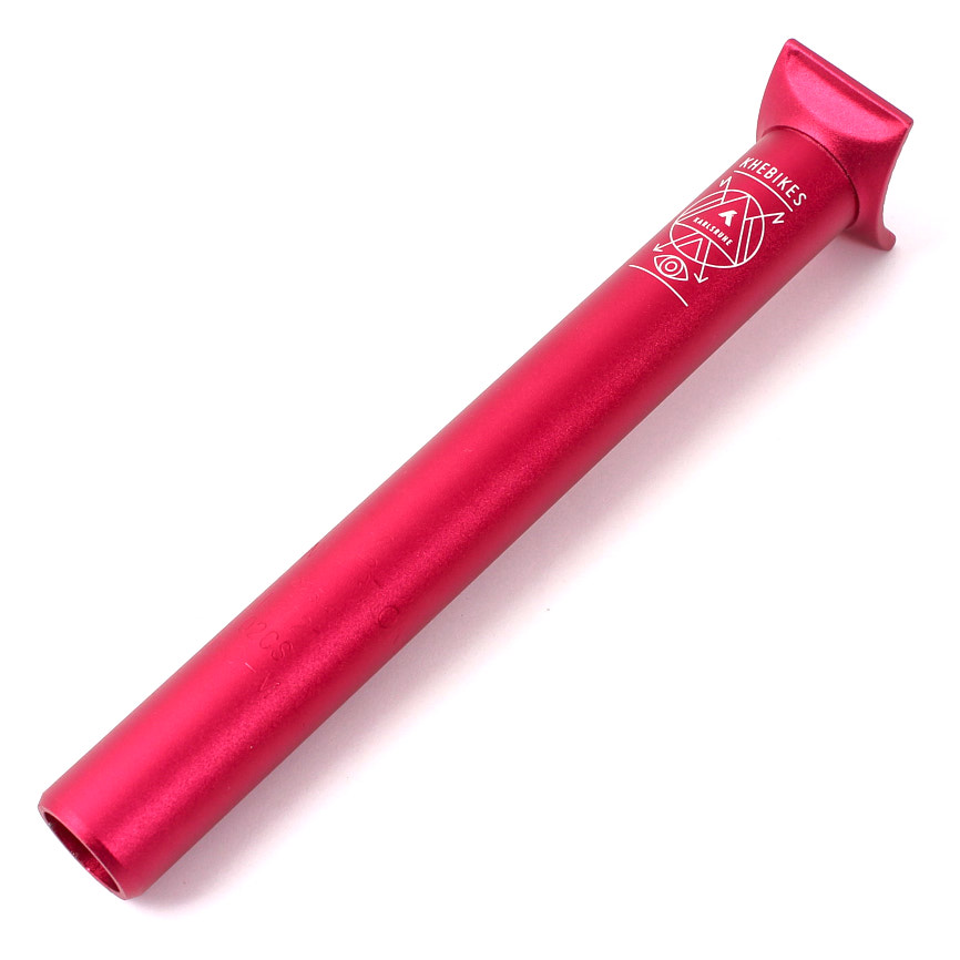 Sztyca BMX KHE Pivotal 25,4 × 200 mm, czerwona