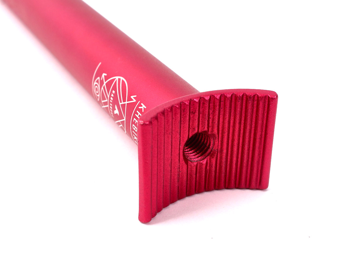 Sztyca BMX KHE Pivotal 25,4 × 200 mm, czerwona