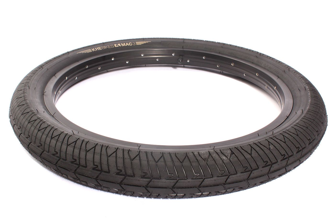 BMX tire set KHE MAC3 20 inch x 2.40 inch + AV inner tube