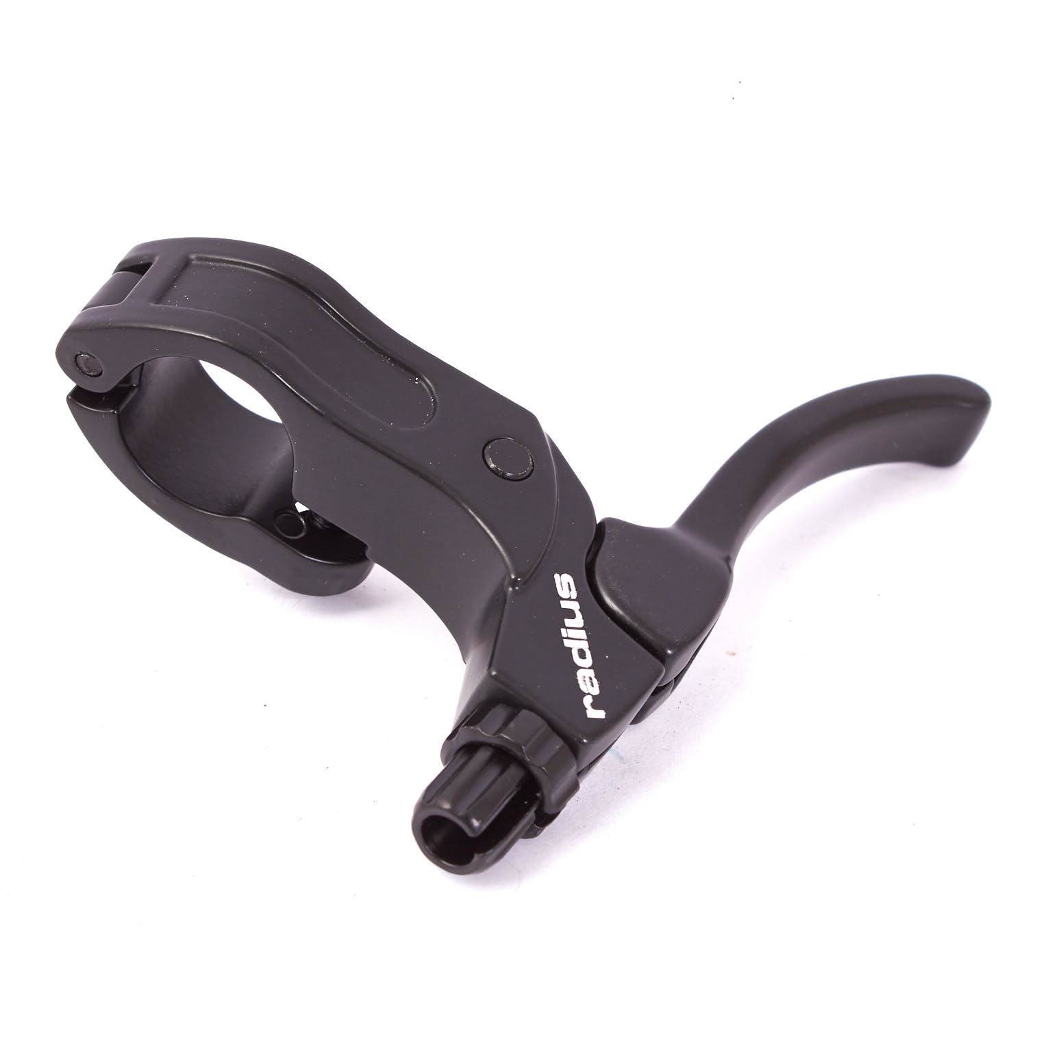 Lewa klamka hamulca BMX KHE RADIUS, czarna