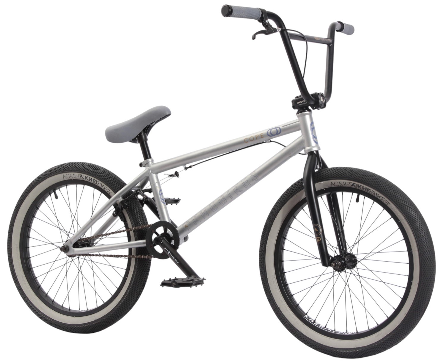 Outlet N2: KHE COPE 20" BMX – Silver/Black, only 24.5 lbs
