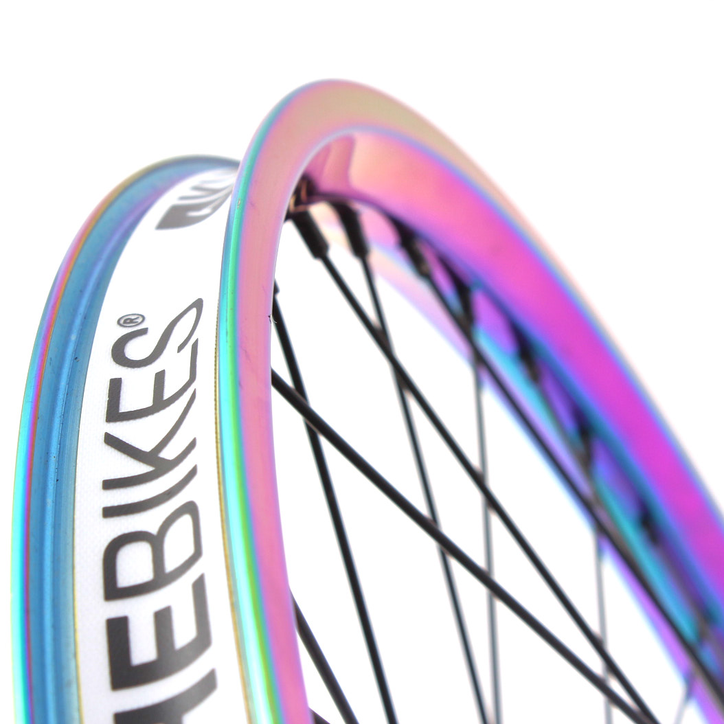 Przednie koło BMX KHE MVP 20″ Oil Slick 10 mm