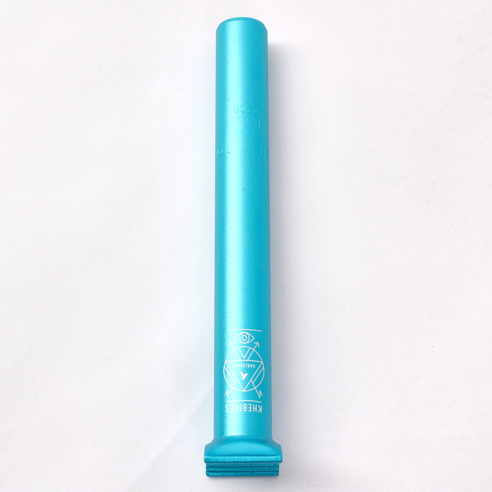 Sztyca BMX KHE Pivotal 25,4 × 200 mm, niebieska