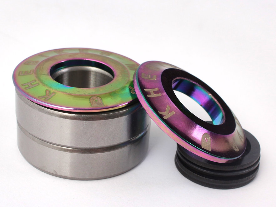 Suport BMX KHE MID BB 19 mm, Oil Slick