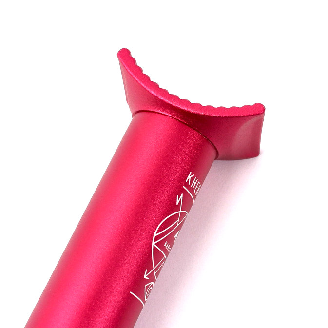 Sztyca BMX KHE Pivotal 25,4 × 200 mm, czerwona