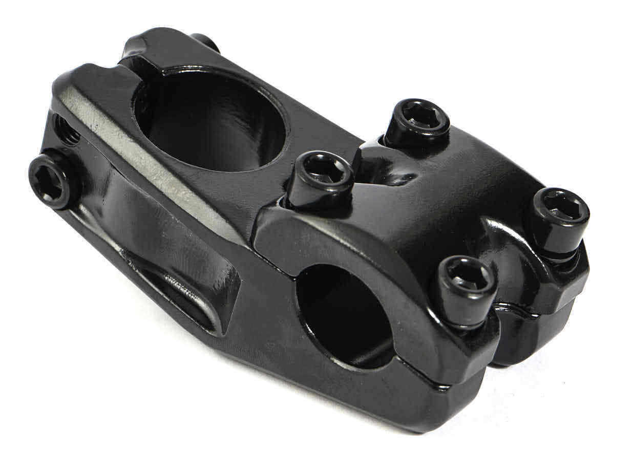 Mostek BMX KHE Freestyle Toploader 50 mm, czarny