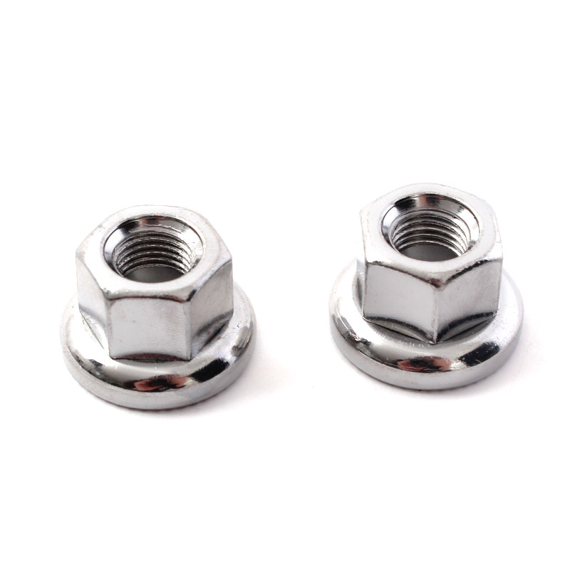 Nakrętki osi BMX KHE CNC 10 mm, para