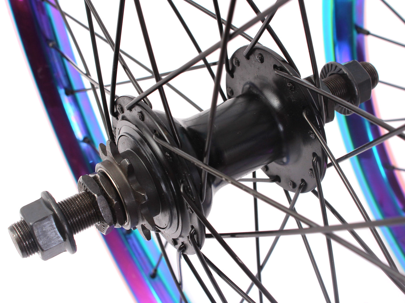Zestaw kół BMX KHE MVP 20 cali 10 mm / 14 mm S/B